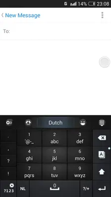 Dutch for GO Keyboard - Emoji android App screenshot 0