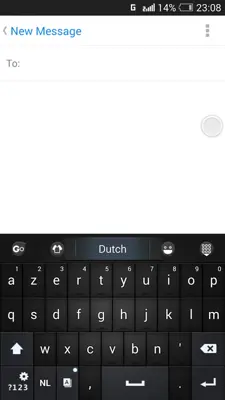 Dutch for GO Keyboard - Emoji android App screenshot 1