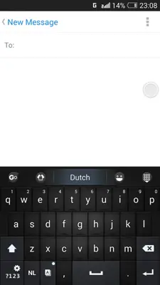 Dutch for GO Keyboard - Emoji android App screenshot 2